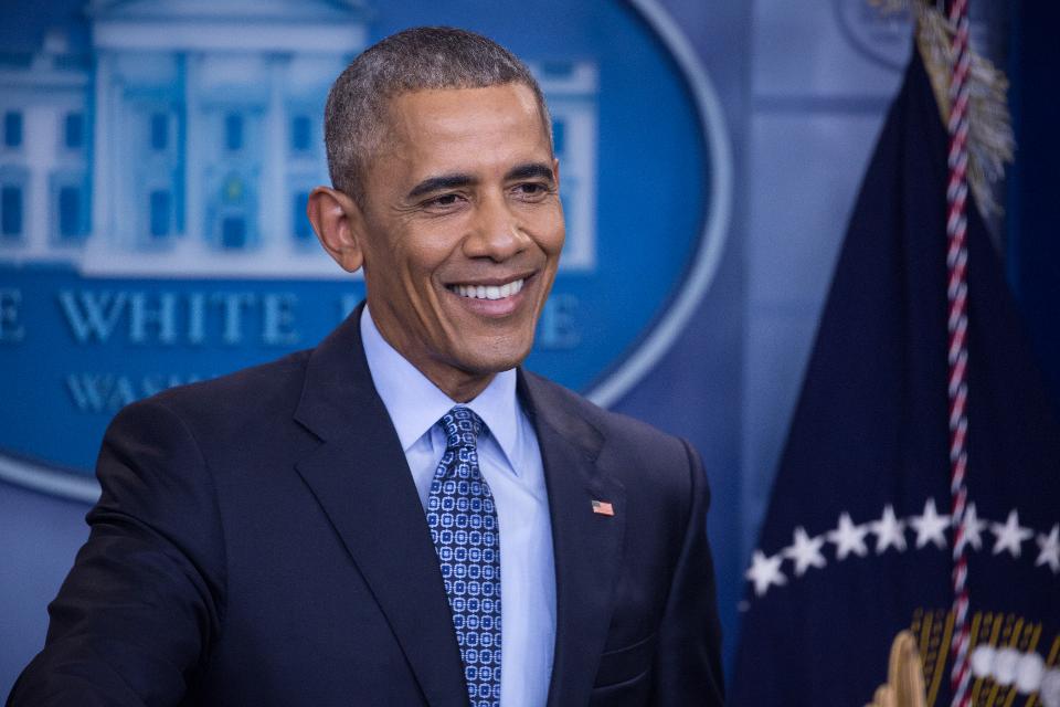 President Obama Holds Final News Conference At The White House